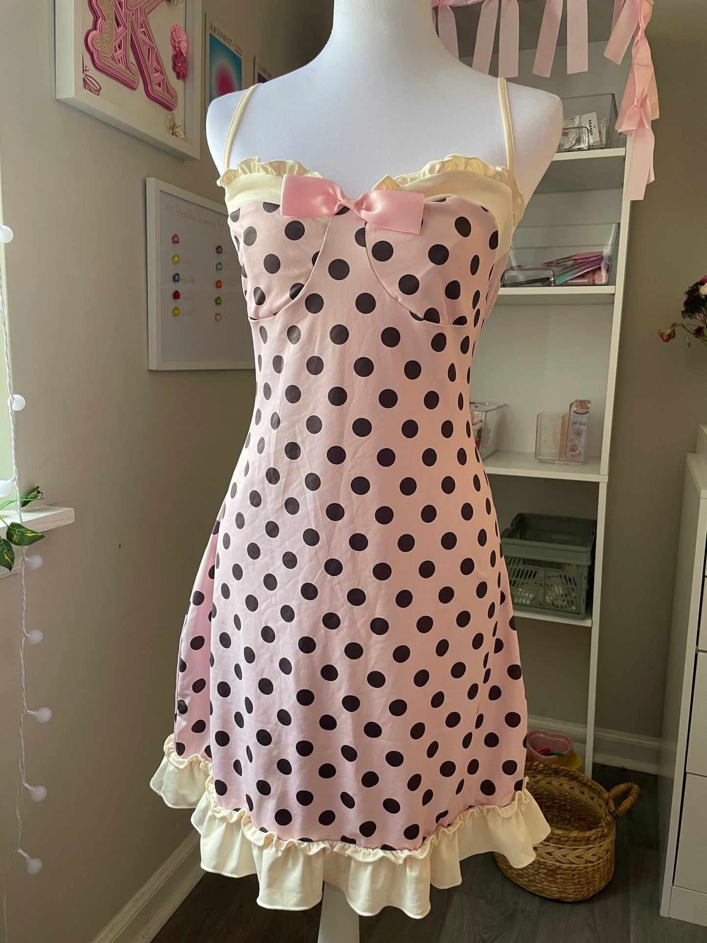 Pink 80’s Dress👛