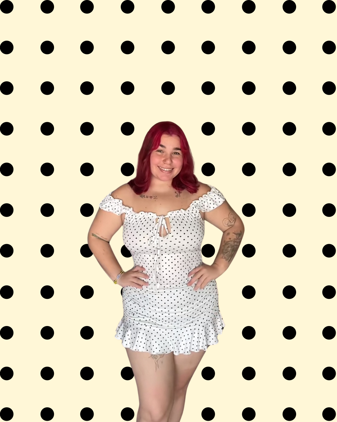 Mini Dot Dress🐼